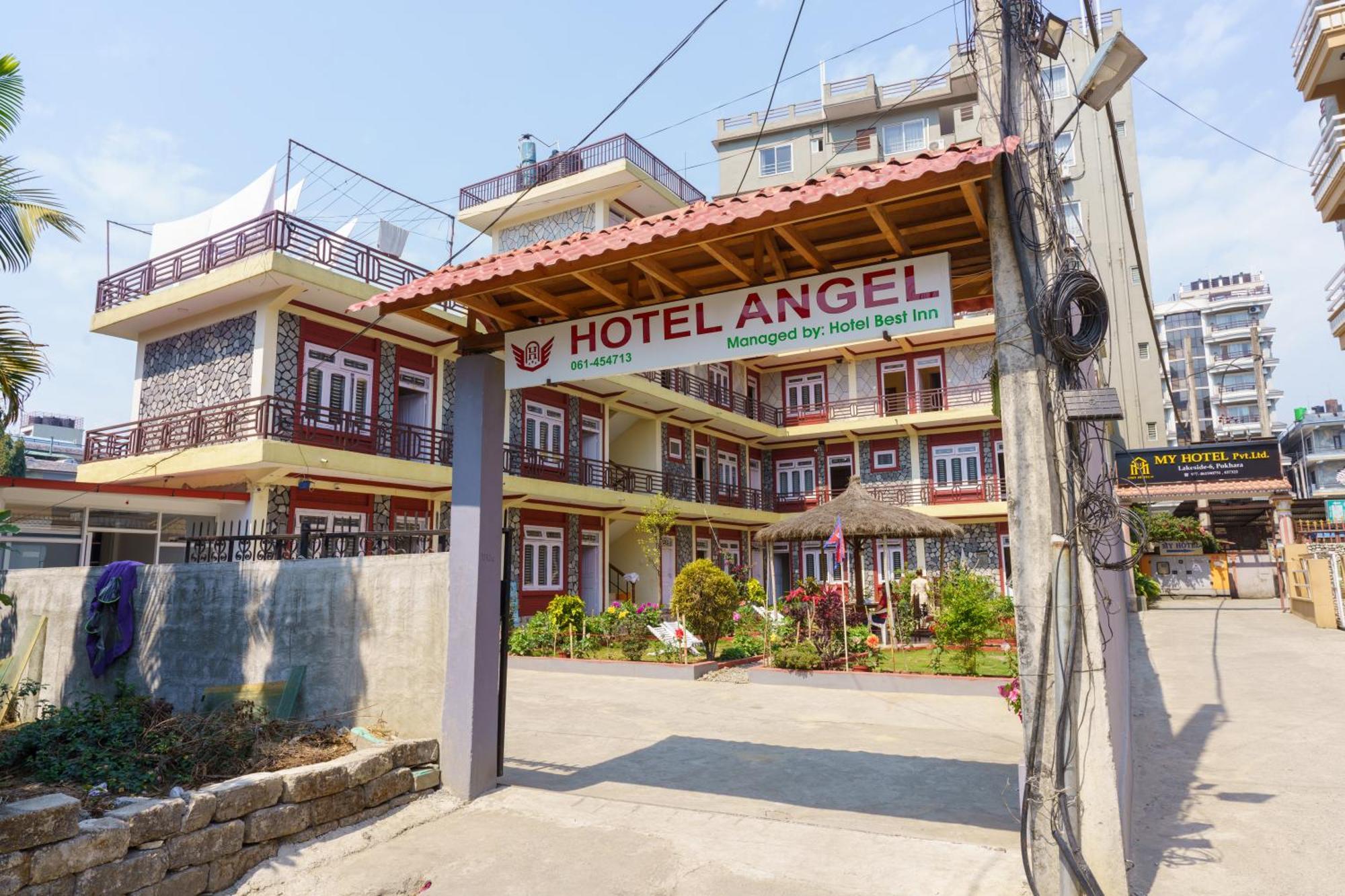 Hotel Angel Покхара Экстерьер фото